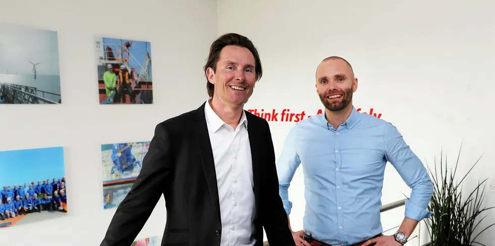 Michael Høj Olsen (left) and Lars Petersen.