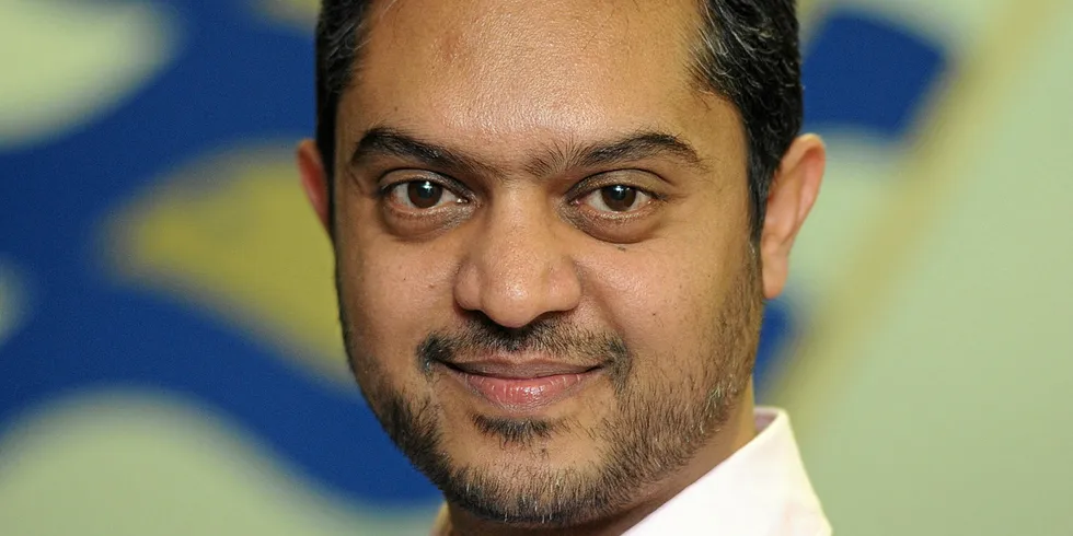Imraan Soomra, CEO of South African fishing giant Oceana Group.