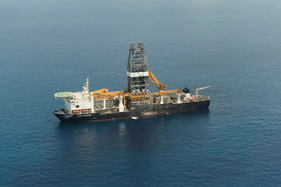 Dry hole: Diamond drillship Ocean Black Hawk