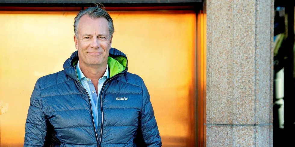 Johan H. Andresen, owner and chairman of Ferd.