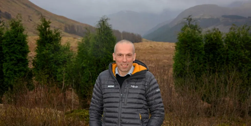 Mowi Scotland Operations Director Processing & Sales for UK and Ireland Scott Nolan. The subsidiary of the salmon farming giant was the recipient of funding from the first round of UK seafood development grants.