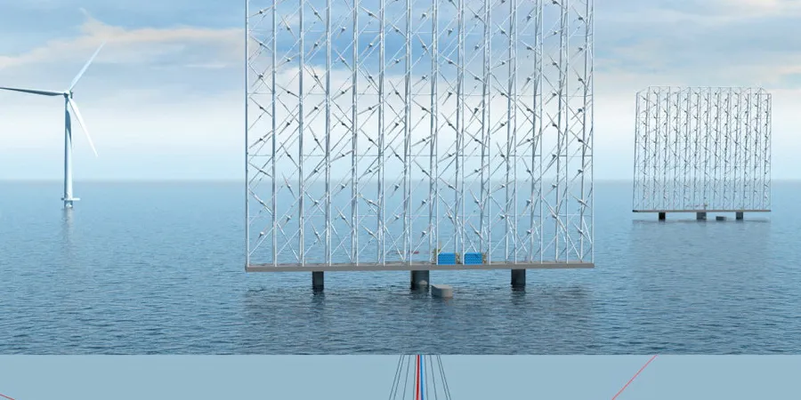 Wind Catching Systems multi-rotor floating wind concept