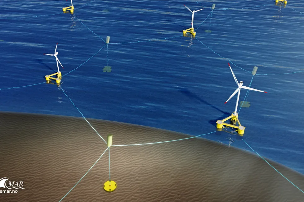 TotalEnergies backed: Semar's Honeymooring floating wind mooring solution