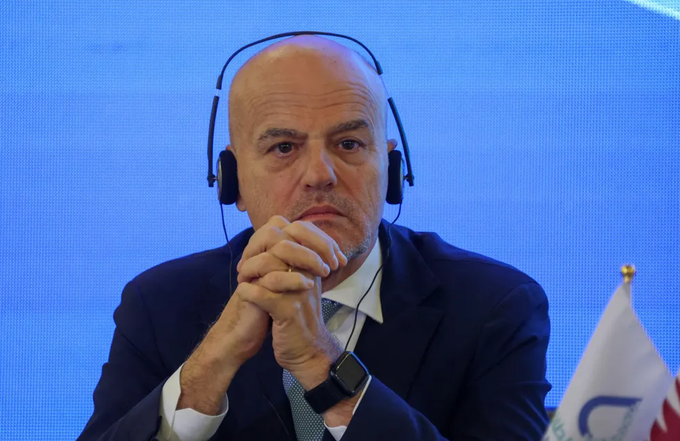 Fusion future: Eni chief executive Claudio Descalzi.