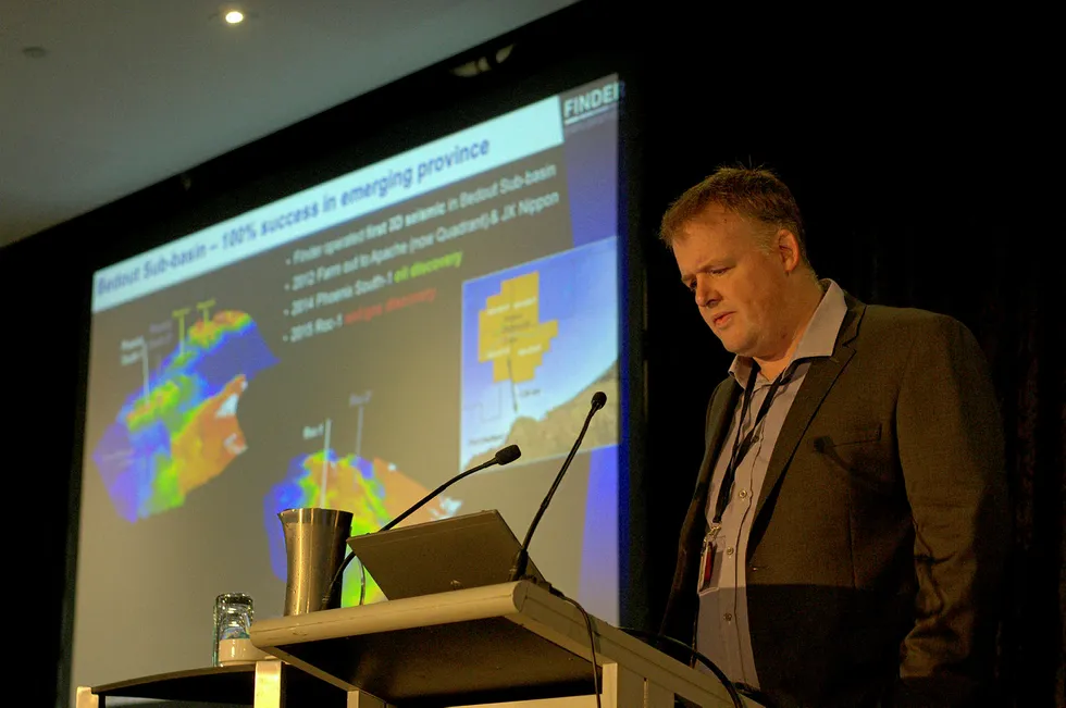 Farm-out: Finder Exploration chief executive Shane Westlake