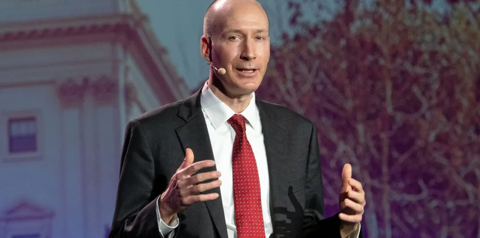 US deputy energy secretary David Turk