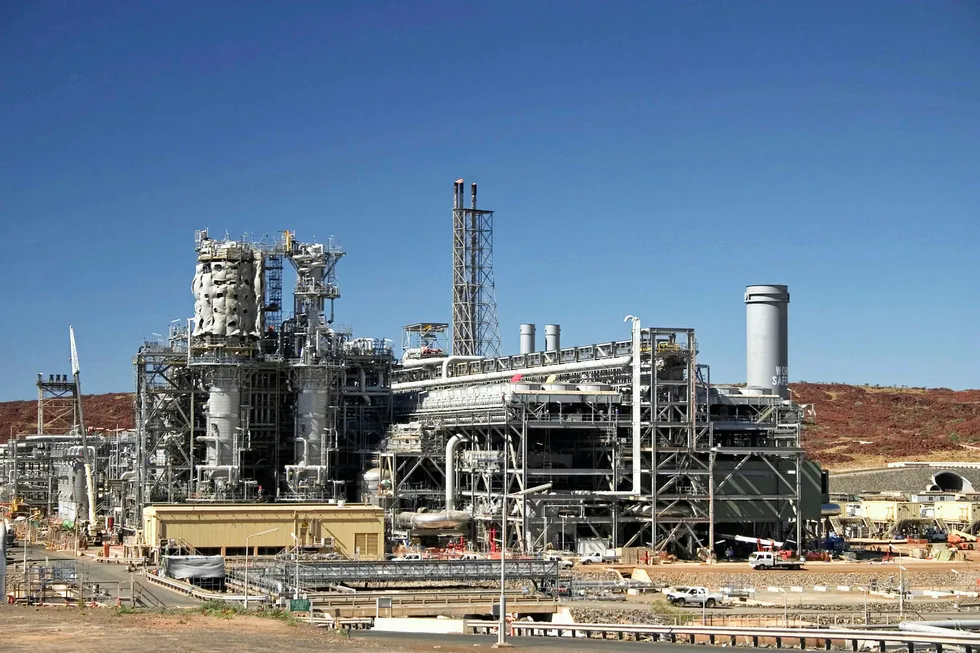 Potential host: the North West Shelf LNG project