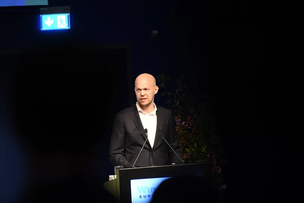 Rasmus Errboe was named Orsted CEO in January and vice-chair of industry body WindEurope last month.