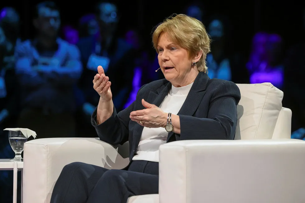 Occidental chief executive Vicki Hollub at CERAWeek by S&P Global in 2023.