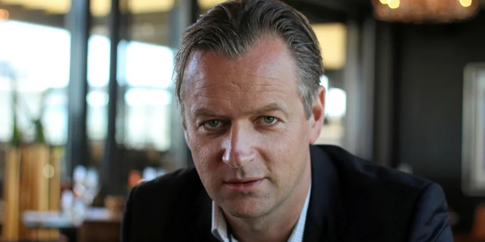 Johan E. Andreassen, chairman of land-based salmon farmer Atlantic Sapphire and CEO of operating subsidiary Atlantic Sapphire USA. The company has plans to produce 10,000 metric tons of farmed salmon in a land-based facility in Miami, Florida in its first phase of production.