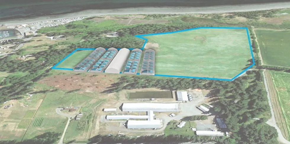 The proposed site in British Columbia is co-located with a local distillery and barley farm, and features abundant fresh water with capacity for future expansion, it said.