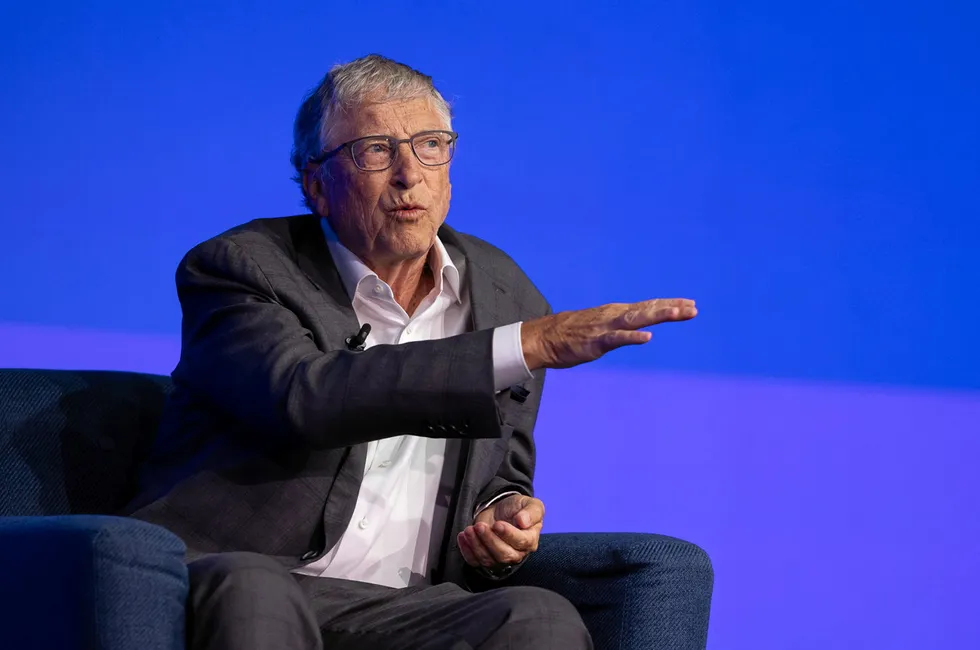 Gates was addressing the Breakthrough Energy summit in London, which has drawn together cleantech companies from around the world.