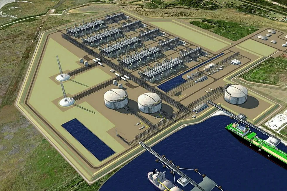 Driftwood LNG: along Calcasieu River in Louisiana
