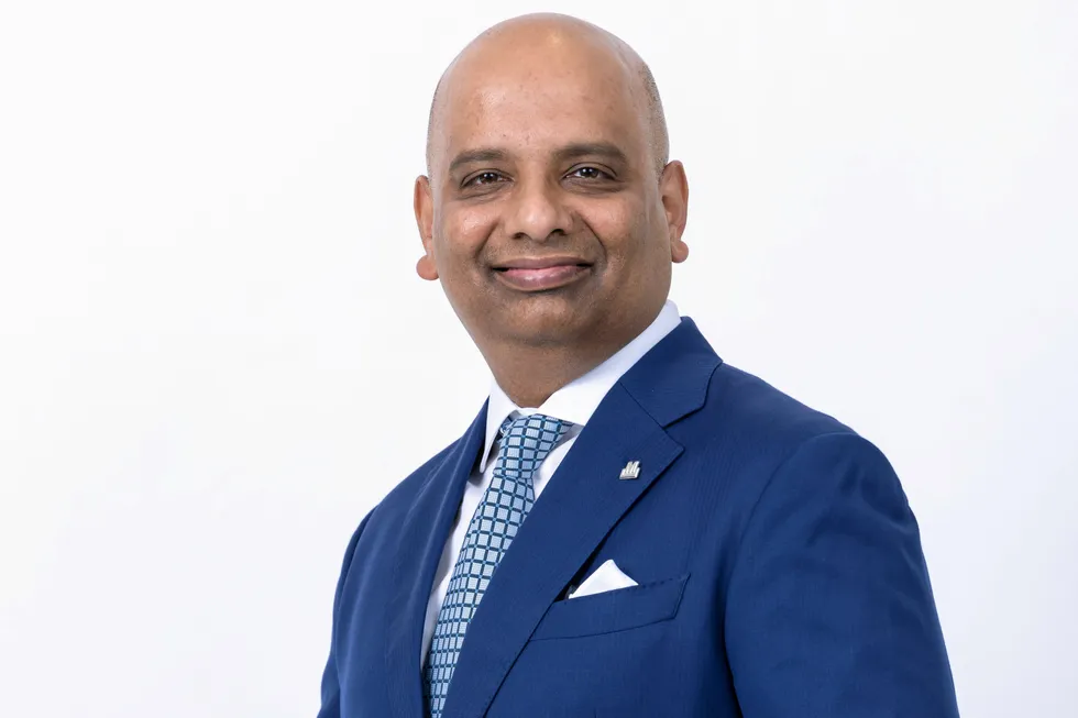 Mahesh Swaminathan, senior vice president of McDermott's subsea and floating facilities business.