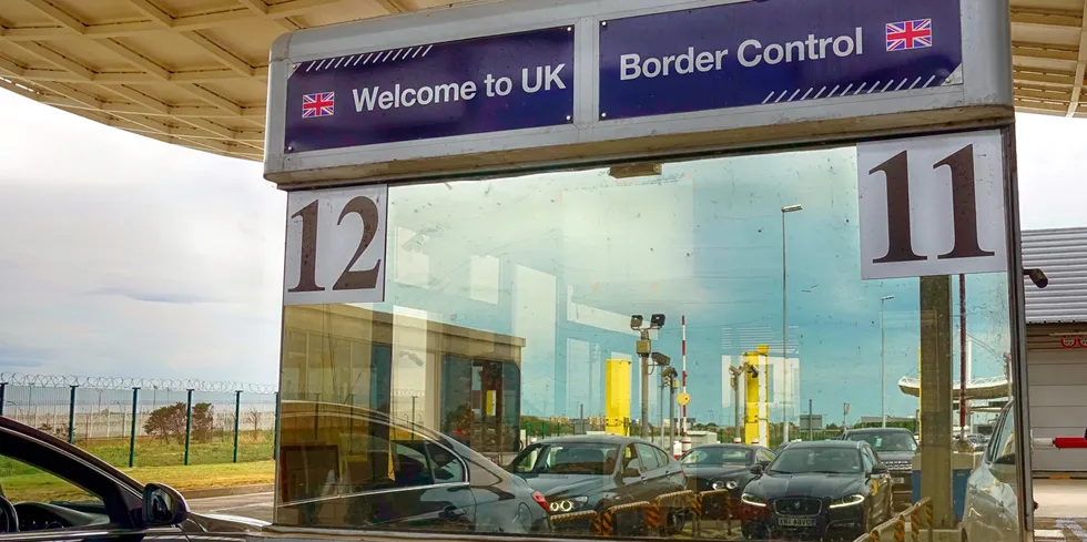As it currently stands there are customs requirements for products entering the United Kingdom but no physical checks.