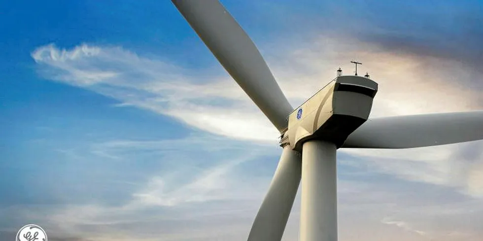 A GE turbine.