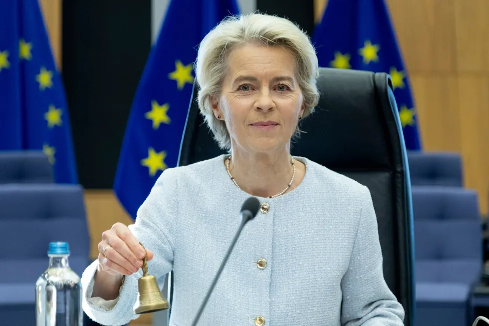 European Commission President Ursula von der Leyen.
