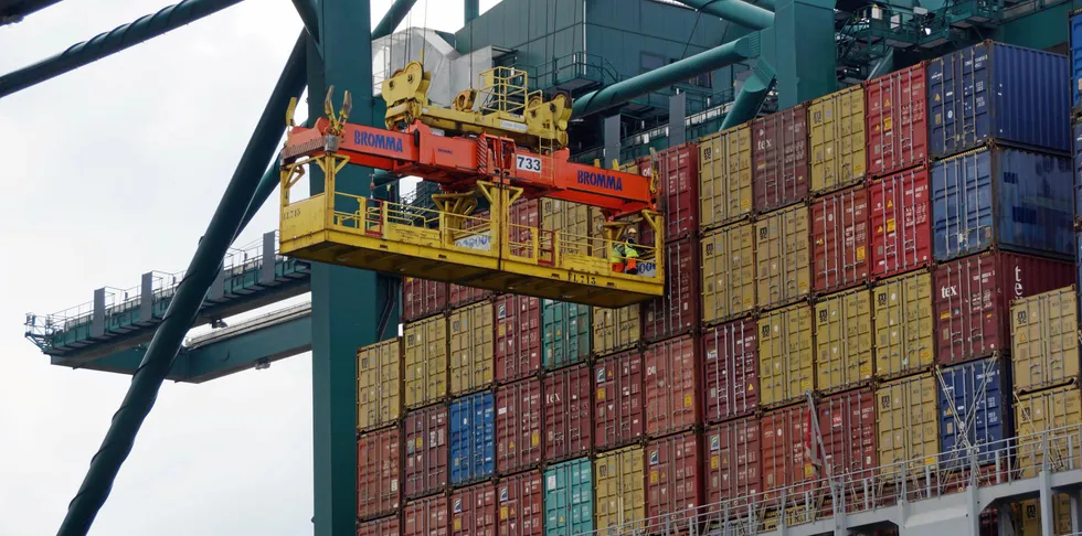 Container ship and port delays are costing shrimp importers serious money.