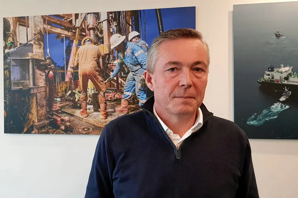 Armel Simondin, chief executive of Perenco.