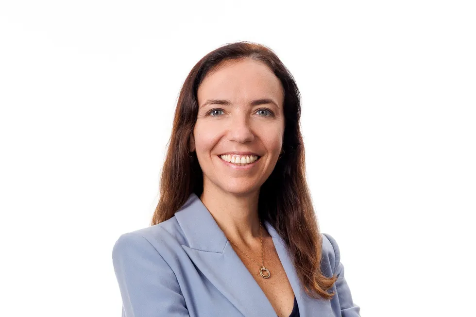 DNV Martitime chief operating officer Cristina Saenz de Santa Maria.
