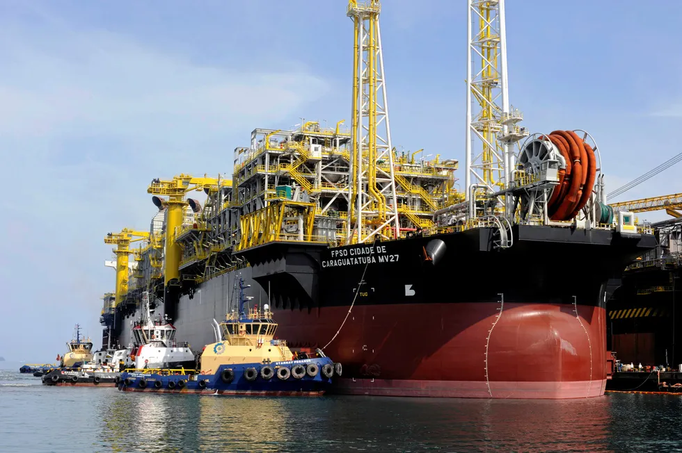 Big ambitions: the Cidade de Caraguatatuba FPSO is producing in the Lapa pre-salt field offshore Brazil