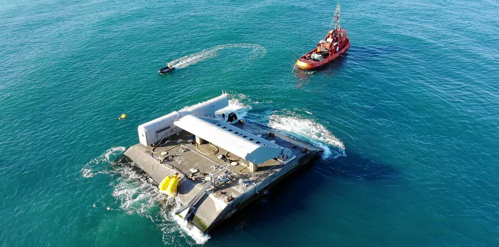 The EU sees big potential for wave and tidal energy.