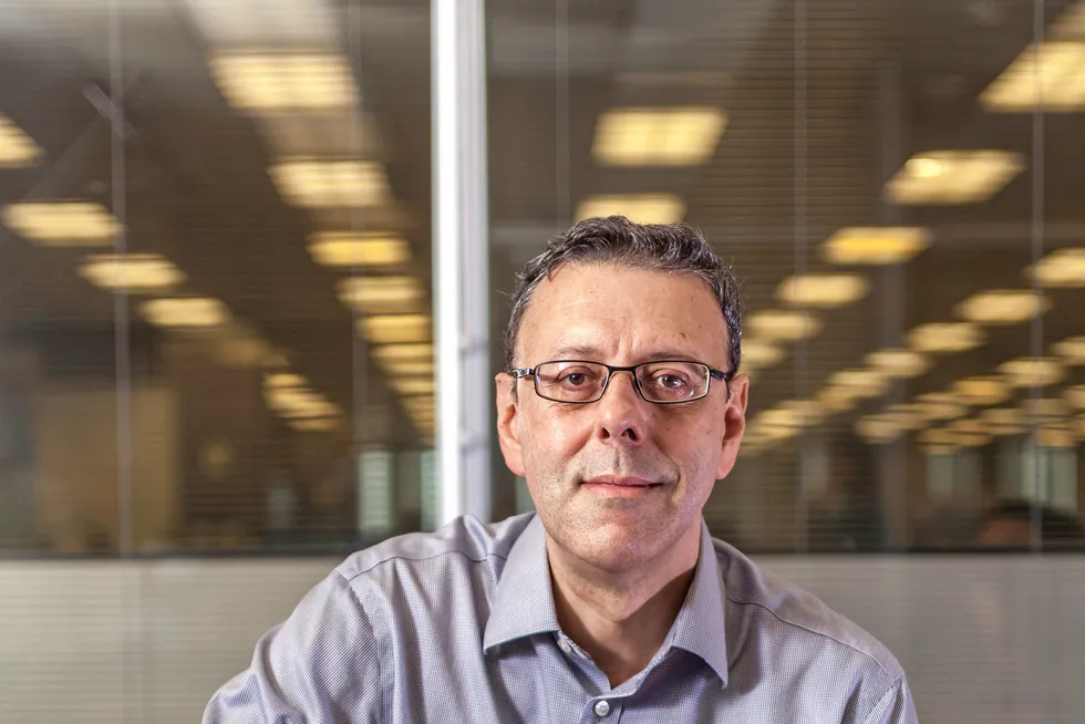 Advancing: Enauta chief operating officer Carlos Mastrangelo