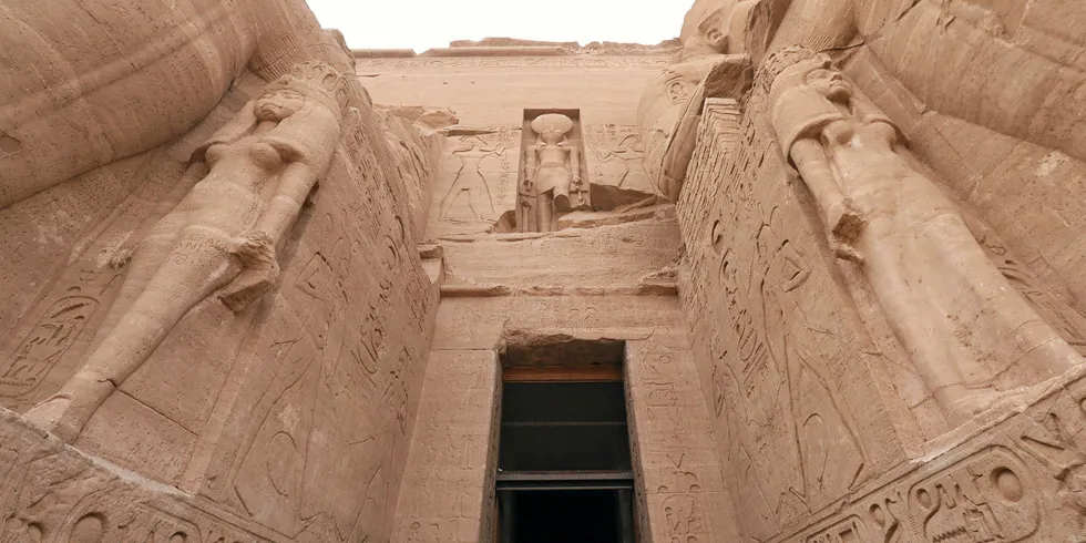 Abu Simpel temple near Aswan.