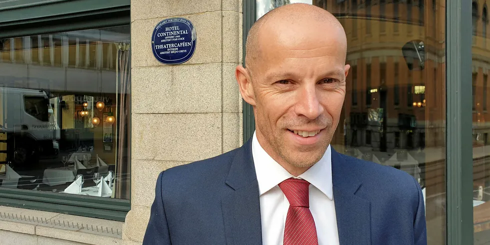 Charles Høstlund, CEO of Norway Royal Salmon (NRS), reached an agreement for the sale of the company's southern salmon farming operations.
