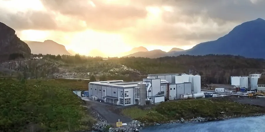 Hofseth Biocare's processing facility in Misund, Norway.