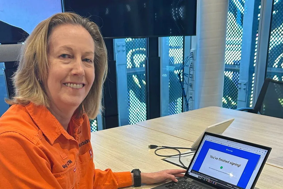 Woodside Energy chief executive, Meg O'Neill.