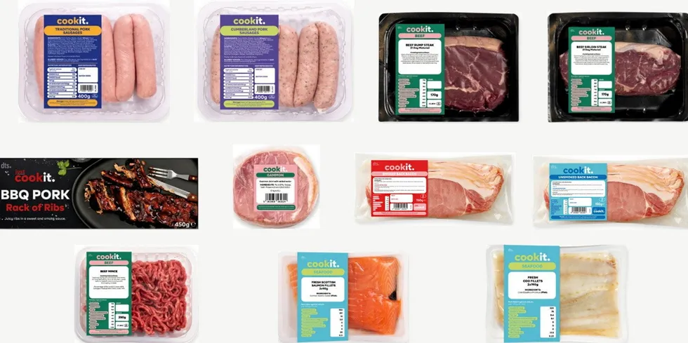 The new range of 11 items – branded "cookit" – is being rolled into hundreds of stores over the next three weeks, providing an alternative to supermarkets.