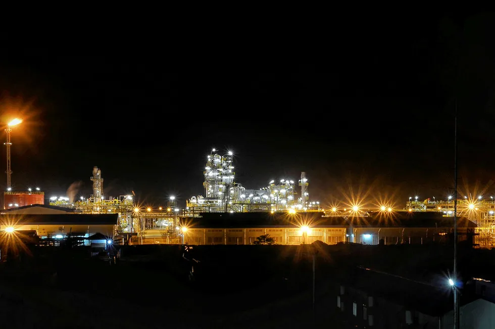 Potential gas-to-power schemes: Medco Energi chief executive Roberto Lorato, and the company's Block A operations in Aceh, Indonesia