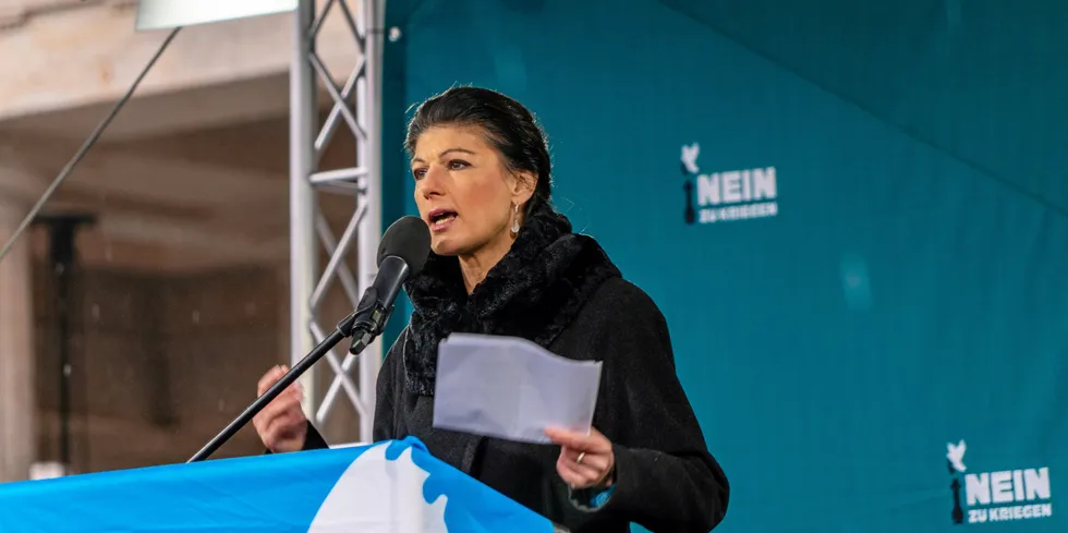 Sahra Wagenknecht.