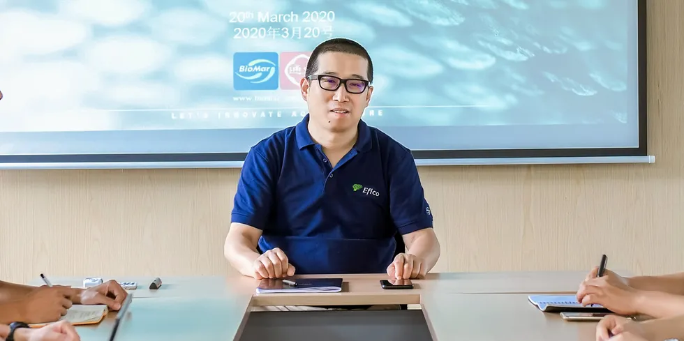 Alan Xiaoqing Qian, general manager at BioMar Tongwei.