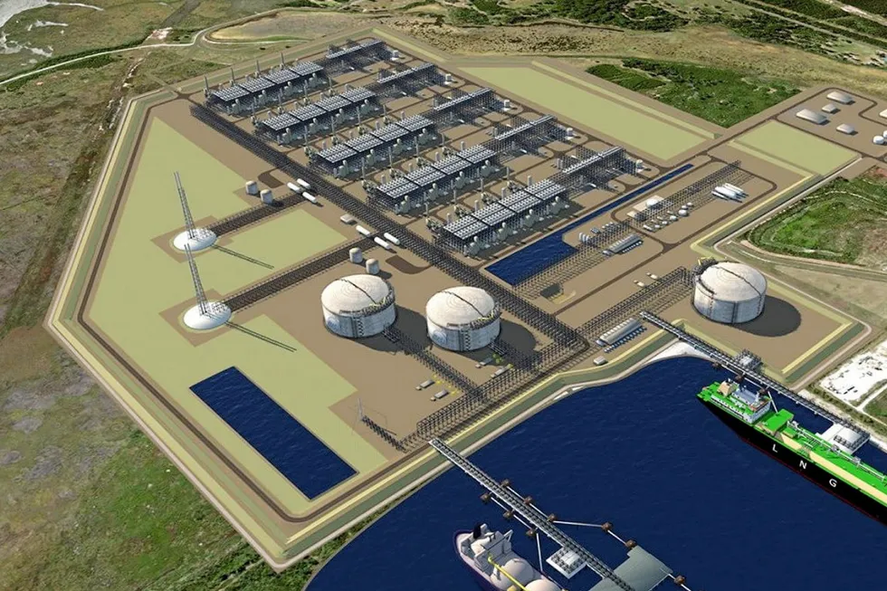 Moderate: the cost of Tellurian’s Driftwood LNG facilities project is estimated at $15.5 billion