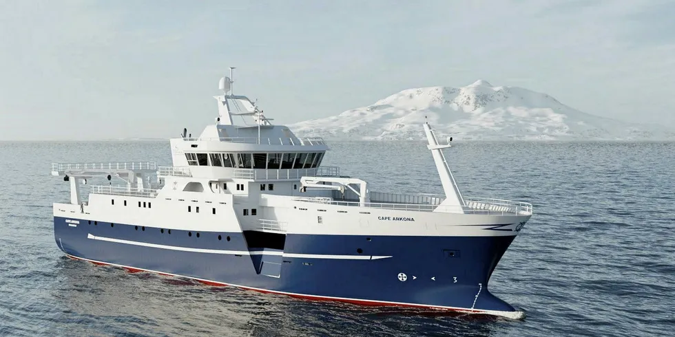 Australia-based Austral Fisheries has commissioned the new Cape Arkona designed by Skipskompetanse.
