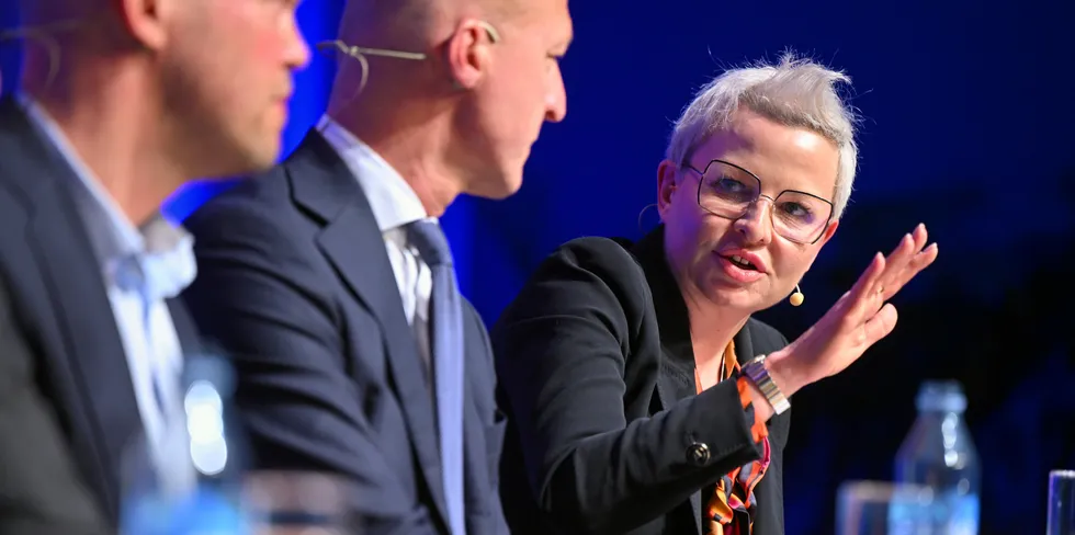 Anna Łukaszewska-Trzeciakowska, undersecretary of state for climate and environment.