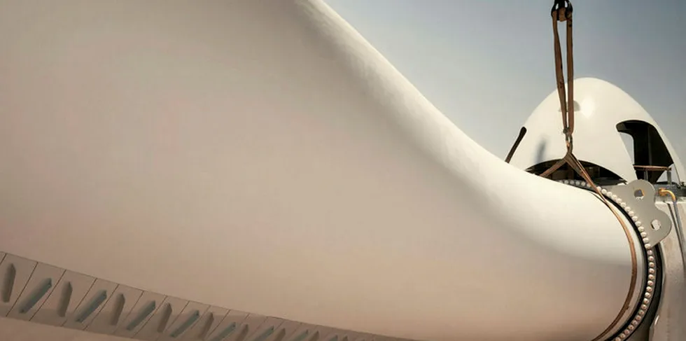 An LM Wind Power blade.