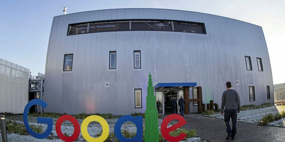 A Google data center in Eemshaven, near Groningen in the Netherlands.