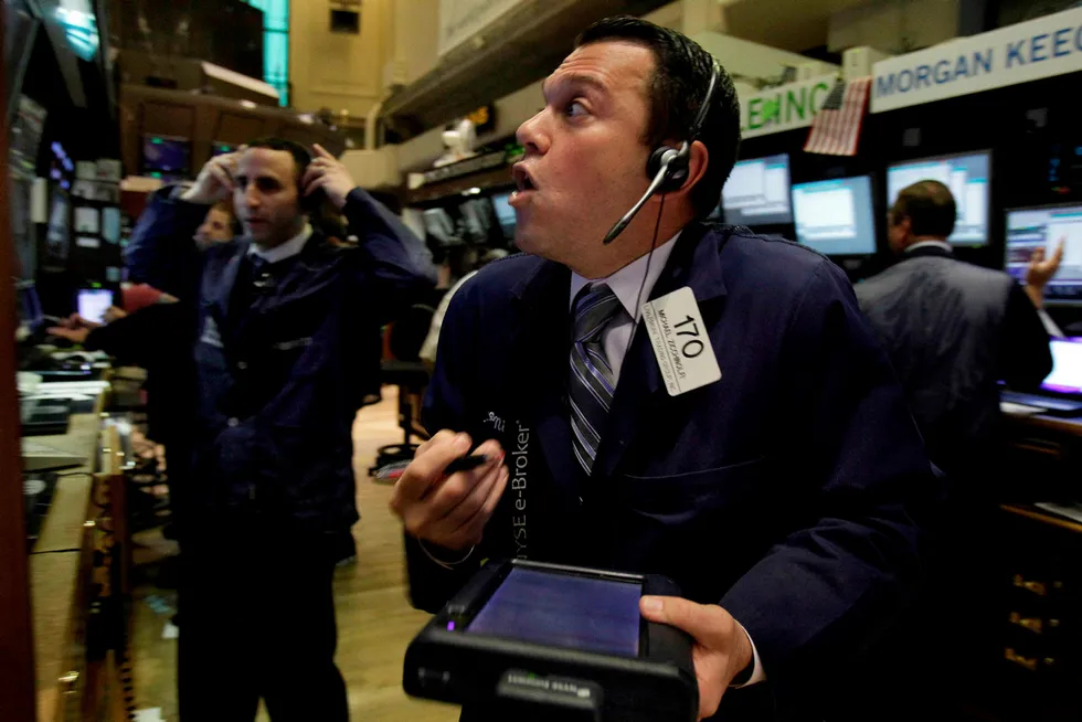 Surprise build: oil prices fell in early trade on Wednesday as traders had been expecting the API to report a build in crude inventories