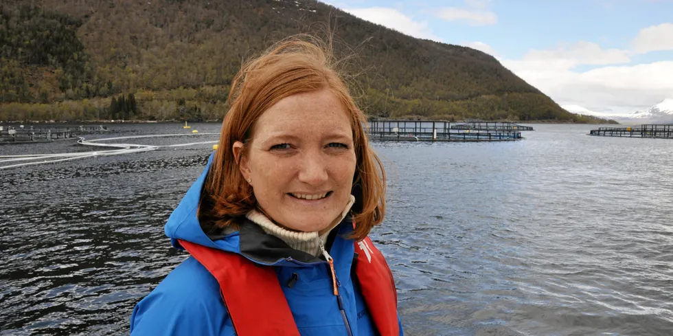 Bodo mayor Ida Pinnerod is a supporter of the Norwegian government's new tax on farmed salmon.