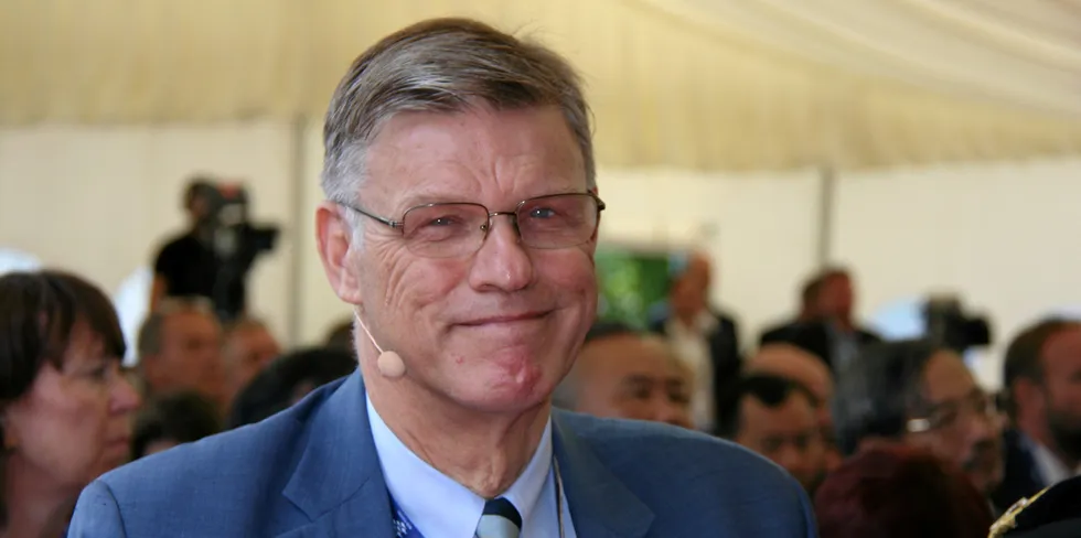 Arni Mathiesen at Aqua Nor in Trondheim, 2019.