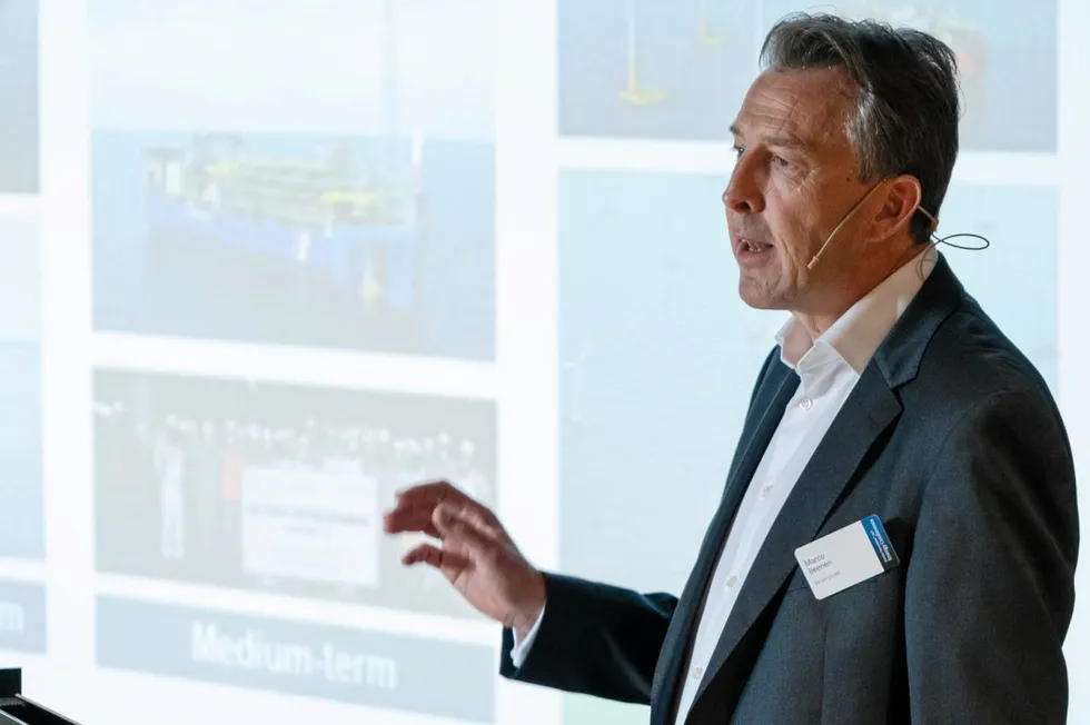 BW Offshore chief executive; Marco Beenen