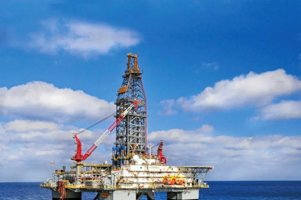 the semi-submersivele Valaris 8505, formerly the Ensco 8505