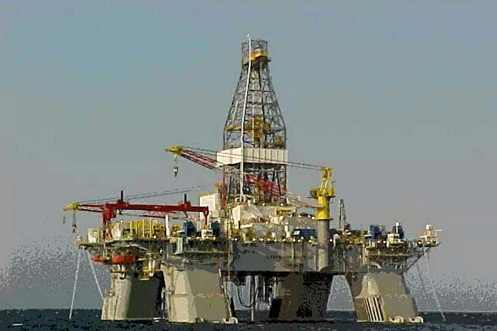 Block SK 318 campaign: the Transocean semisub Deepwater Nautilus