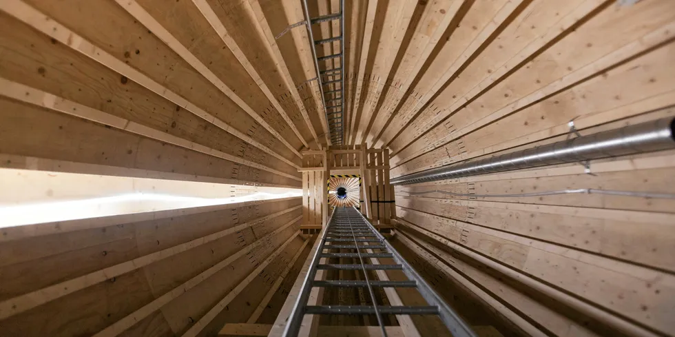 Modvion wood tower