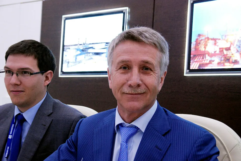 Production: Novatek executive chairman Leonid Mikhelson