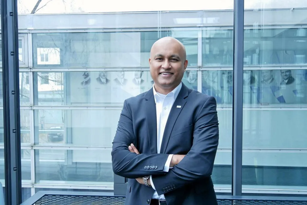 Siemens Gamesa CEO Vinod Philip.