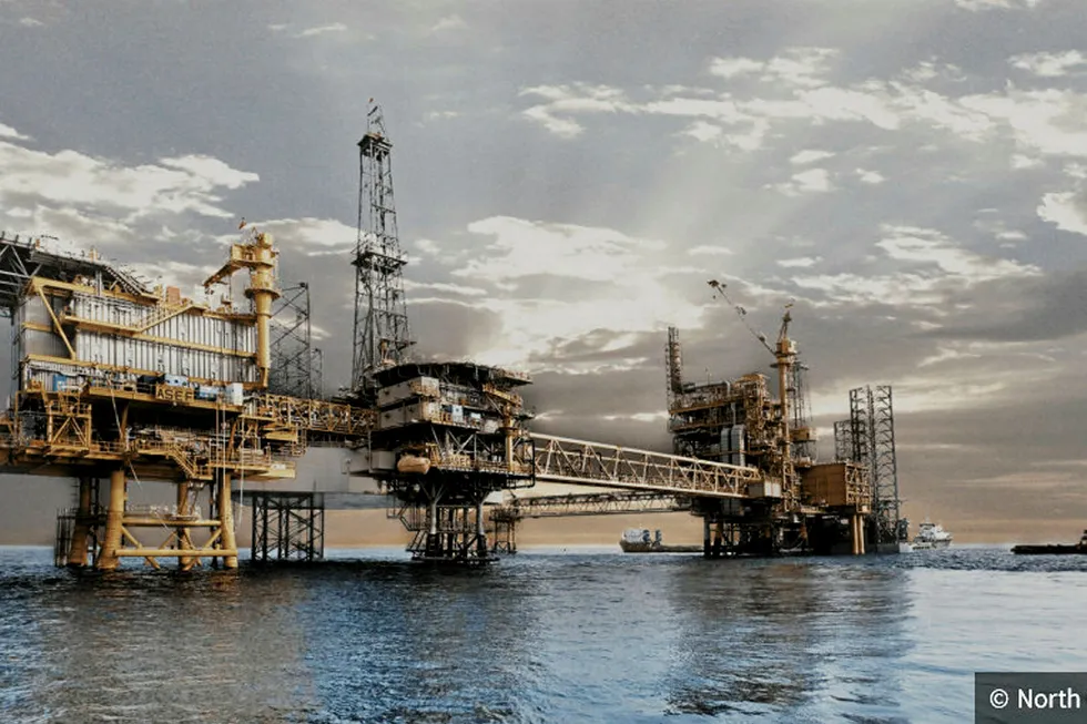 Plans: Gallaf 3, part of the Al Shaheen project off Qatar